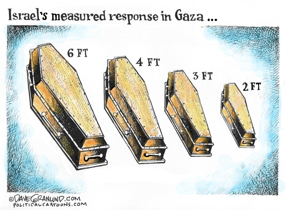 Israeli measured response
