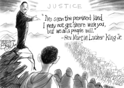 MLK DAY by Pat Bagley