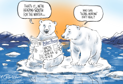 ARCTIC BLAST HITS U.S by Jeff Koterba