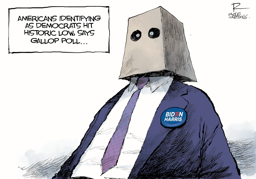 Fewer Democrats