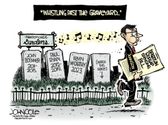 GRAVEYARD OF GOP HOUSE SPEAKERS by John Cole