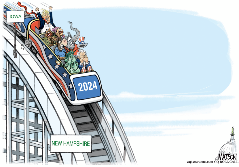 Trump Rides 2024 Chaos Rollercoaster