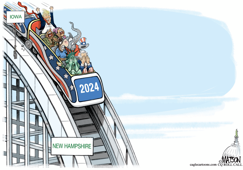 Trump Rides 2024 Chaos Rollercoaster