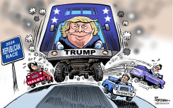 REPUBLICAN RACE 2024 by Paresh Nath