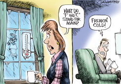 IT'S COLD by Joe Heller
