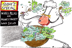 WORD SALAD MASTER CHEF by Randall Enos
