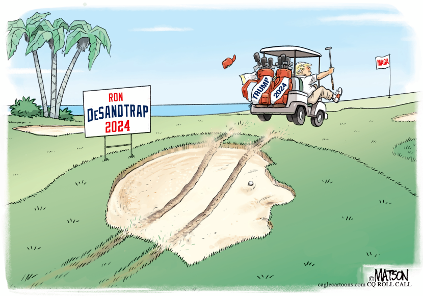 Trump Campaign Runs Over DeSantis