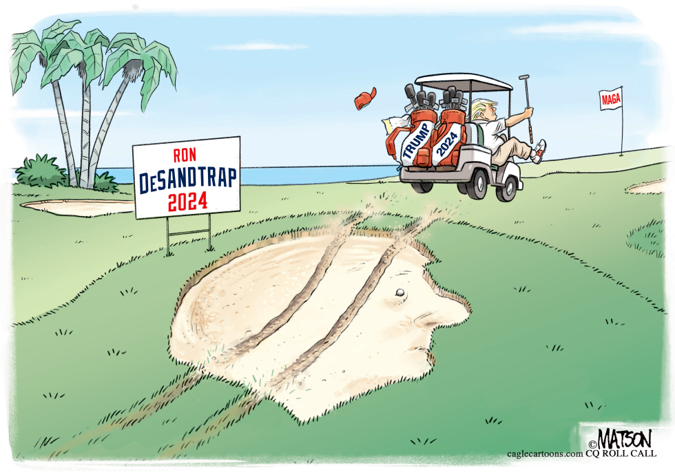 Trump Campaign Runs Over DeSantis