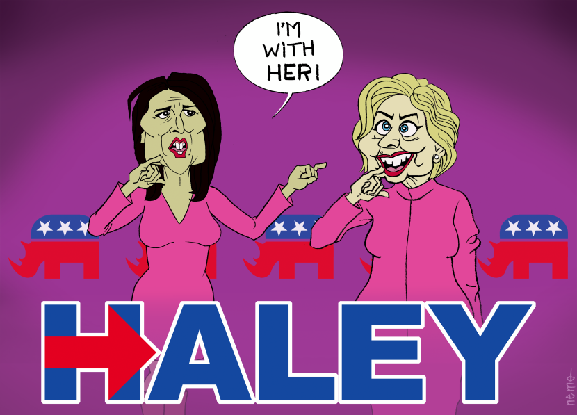 Haley With Hillary