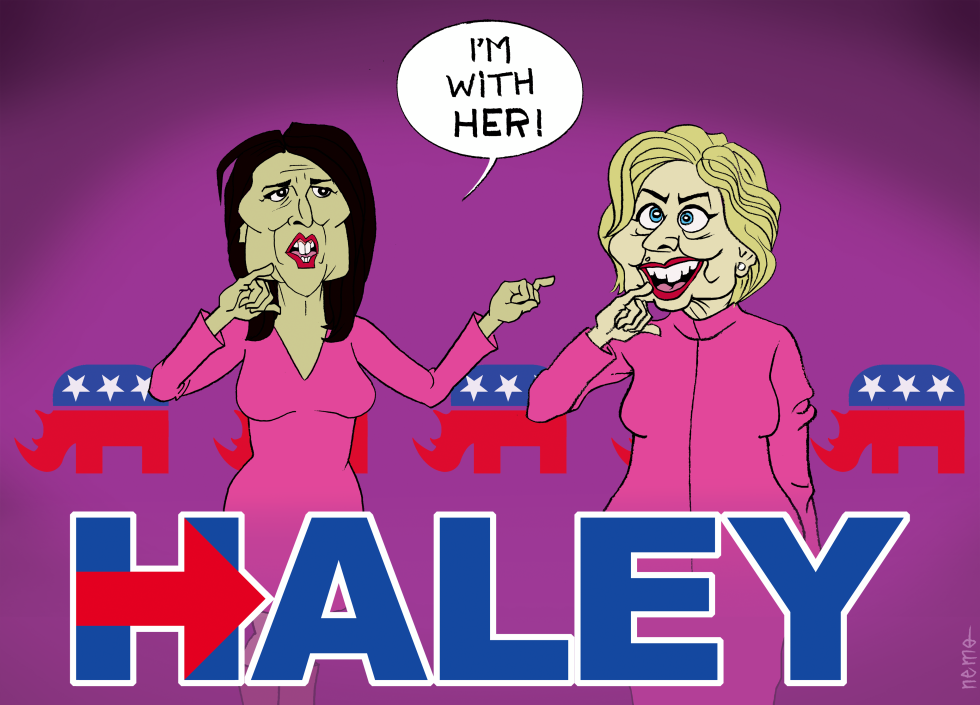 Haley With Hillary
