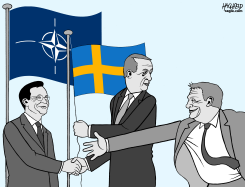 KRISTERSSON, ERDOGAN, ORBáN by Rainer Hachfeld