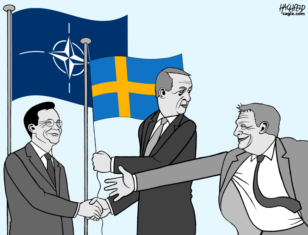 Kristersson, Erdogan, Orbán