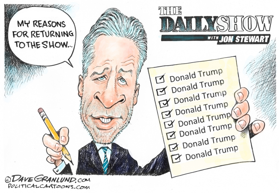 Jon Stewart Daily Show return