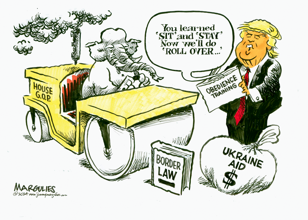 TRUMP AND HOUSE GOP by Jimmy Margulies