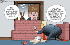SECURING THE BORDER by Bruce Plante