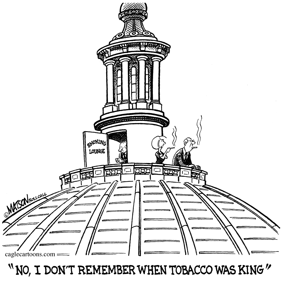 Congress Designates Smoking Area