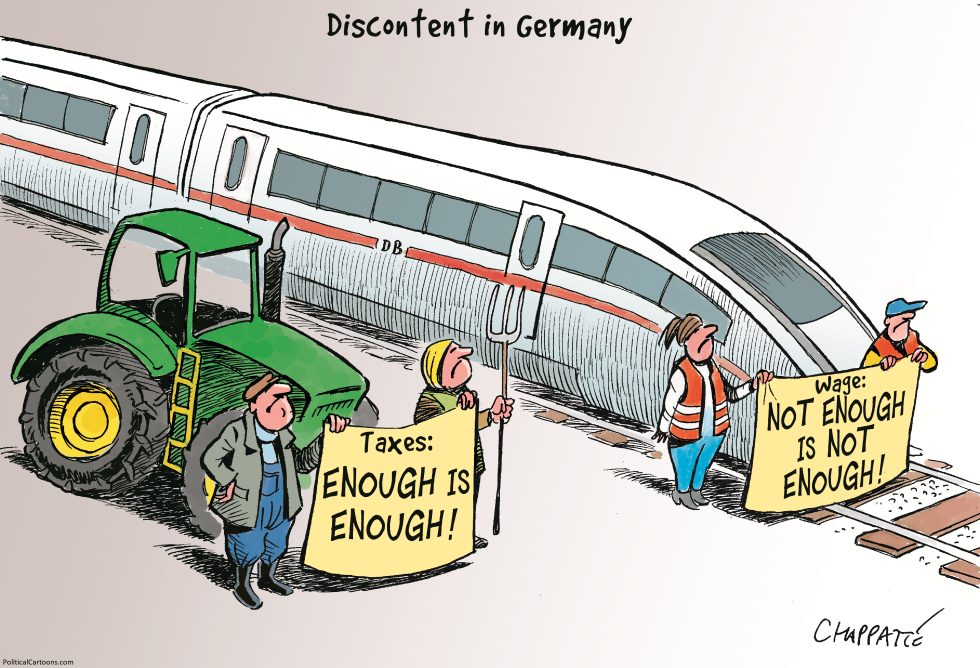 Discontent in Germany