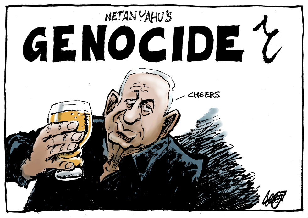 A toast to the ICJ with a glass of Genocider