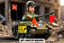 COURT ORDERS ISRAEL TO PREVENT ACTS OF GENOCIDE by Bart van Leeuwen