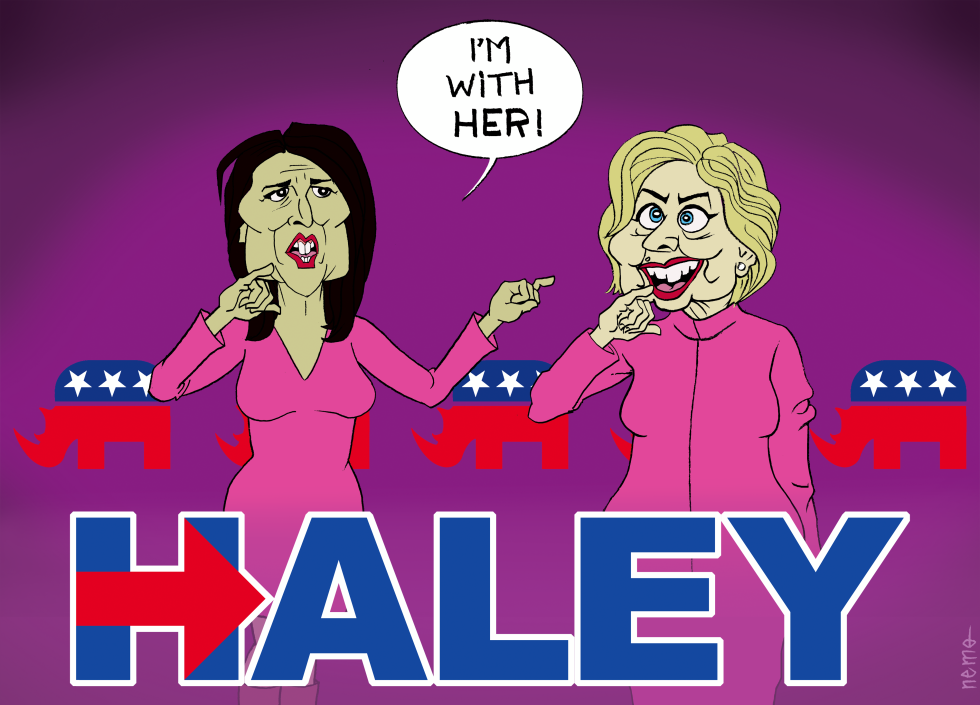 Haley Is With Her