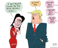 NIKKI'S RACE CARD by Gary McCoy
