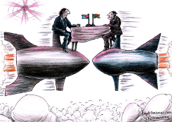 MILITARY NEGOTIATIONS by Vladimir Kazanevsky