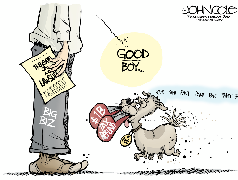 TENNESSEE Lee and corporate tax refunds