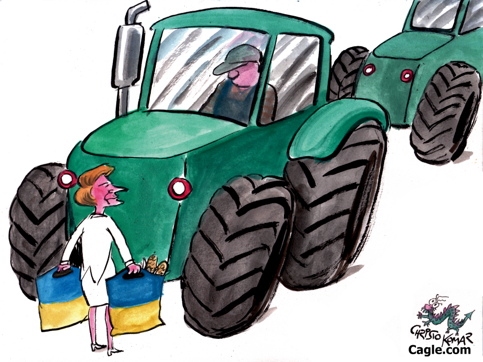 Ursula von der Leyen and European farmers