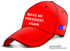 THE CAP OF TRUMP by Arcadio Esquivel
