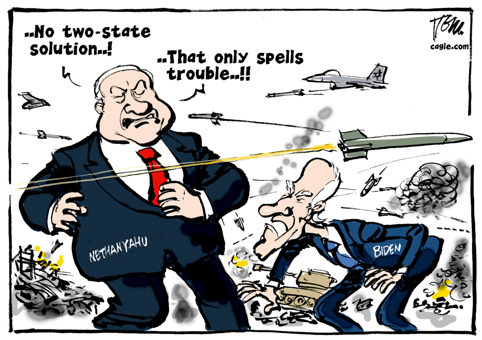 Nethanyahu no two-state solution