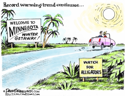 MINNESOTA WARM WINTER by Dave Granlund