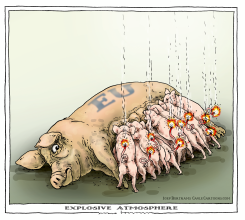 EXPLOSIVE ATMOSPHERE by Joep Bertrams