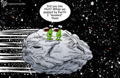 GREETINGS FROM AN ASSTEROID by Bruce Plante