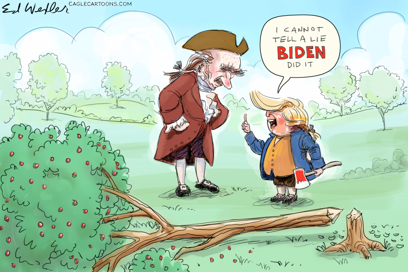 Chopped Cherry Tree Biden Did It