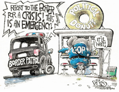 POLITICS ABOVE SOLUTIONS by John Darkow