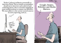 TUCKER IN RUSSIA by Rivers
