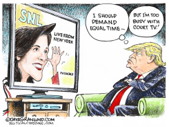NIKKI HALEY SNL TV by Dave Granlund