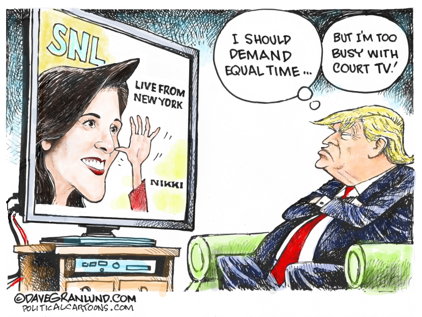 Nikki Haley SNL TV
