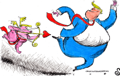 TRUMP'S VALENTINE'S DAY by Randall Enos