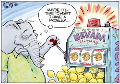 TRUMP ADDICT by Christopher Weyant