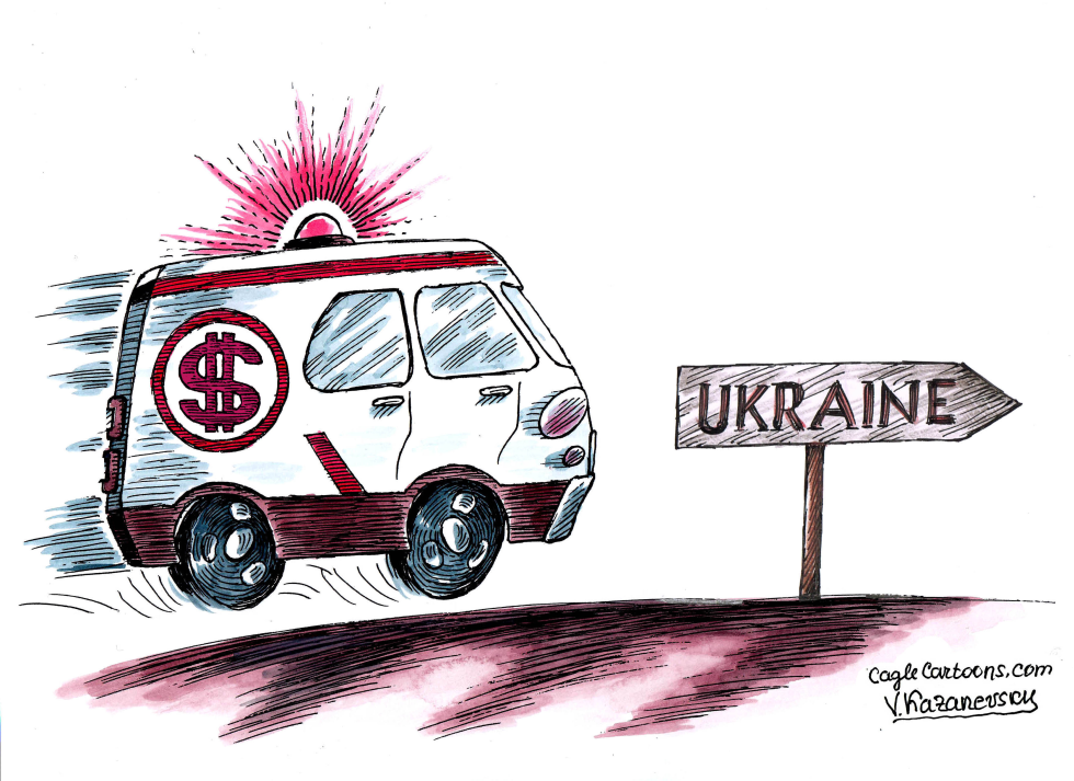 AID TO UKRAINE by Vladimir Kazanevsky