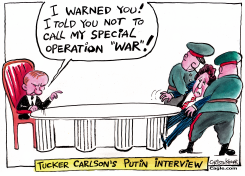TUCKER CARLSON GOES TO GULAG by Christo Komarnitski