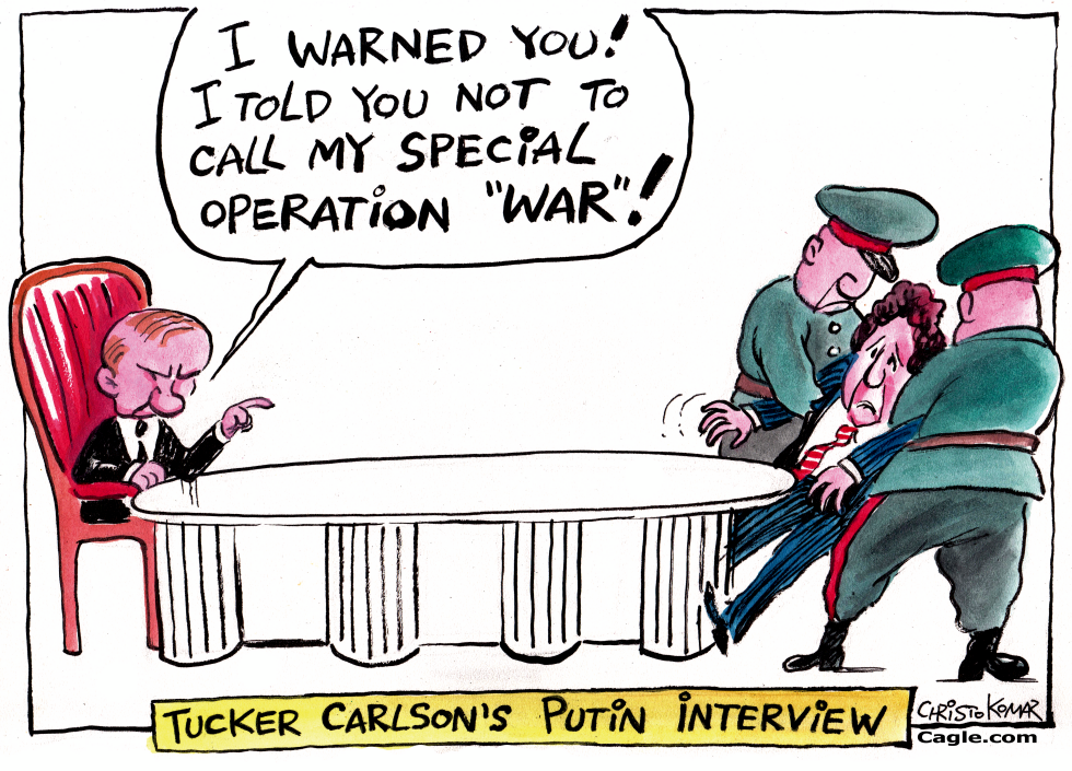 Tucker Carlson goes to Gulag