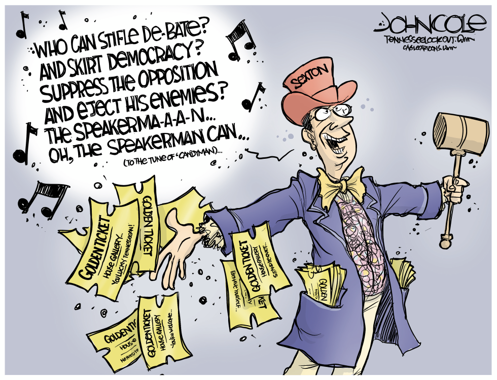 TENNESSEE Cameron Sexton's golden tickets