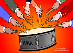 MANY ARE PLAYING THE DRUM by Arcadio Esquivel