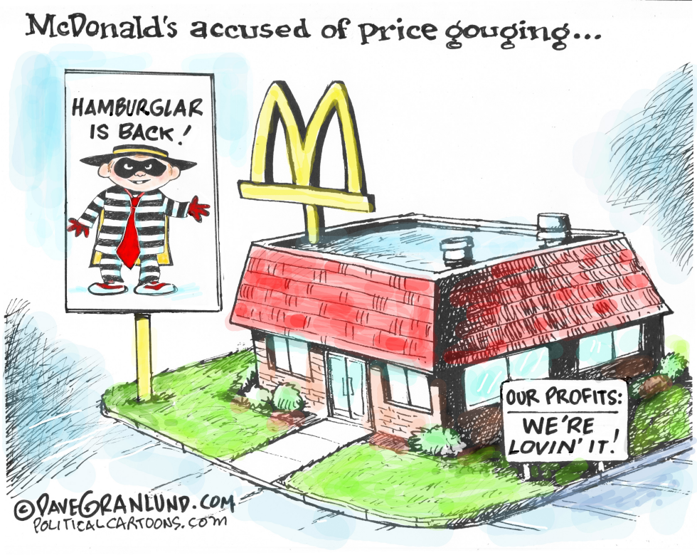 McDonald's Price gouging