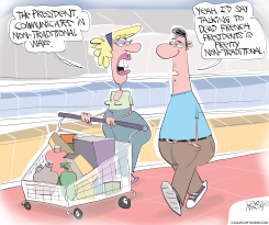 NON-TRADITIONAL BIDEN by Gary McCoy