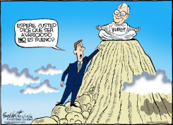 WARREN BUFFET /  by Bob Englehart