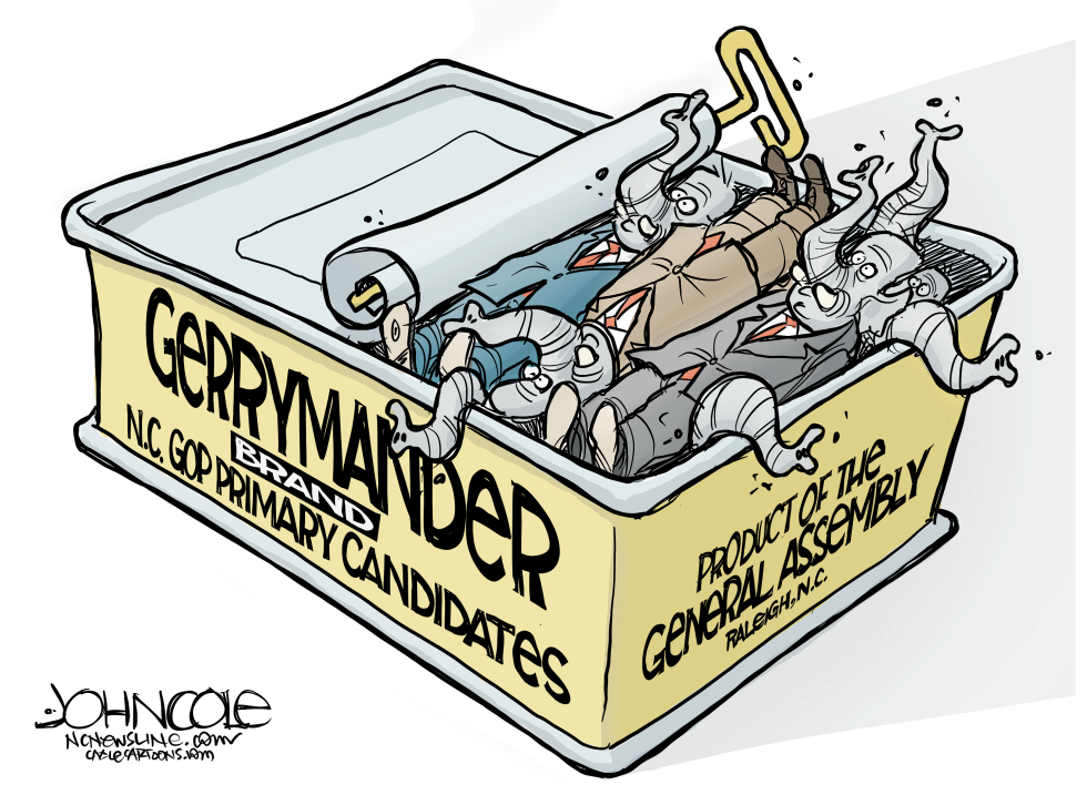 NORTH CAROLINA Gerrymandered GOP primaries