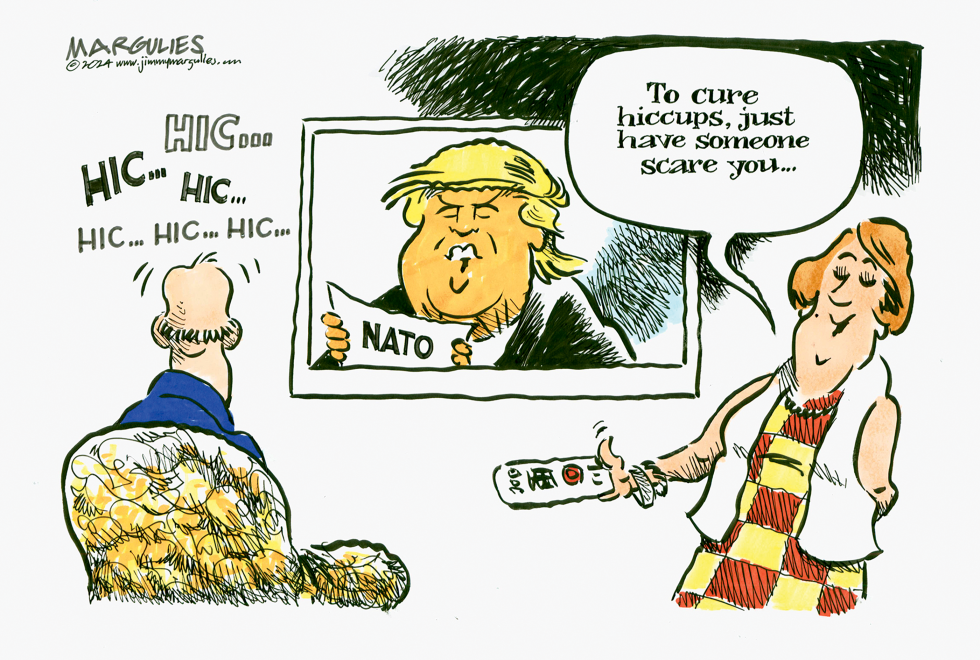 Trump threatens NATO